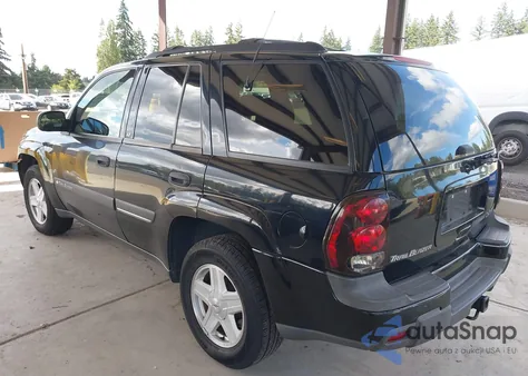 2002 Chevrolet Trailblazer Lt from USA, damaged, VIN 1GNDT13S722324590